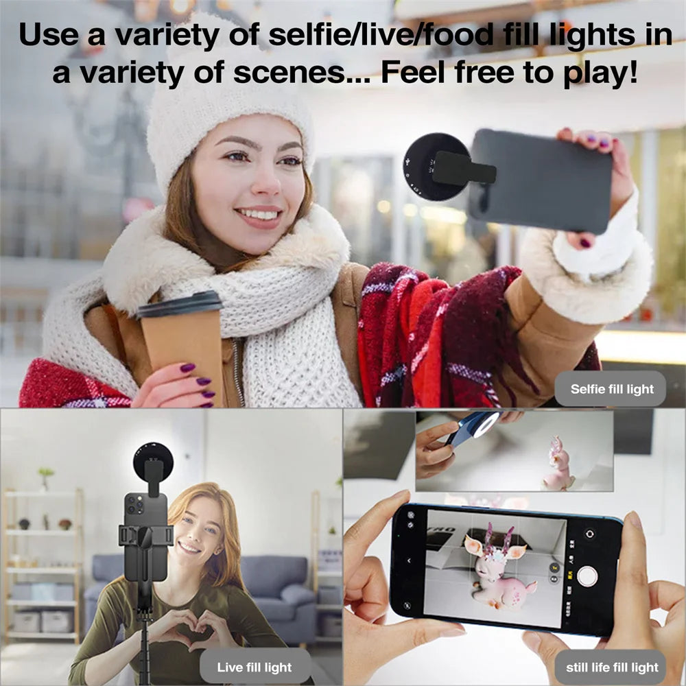 Magnetic LED Selfie Ring Light